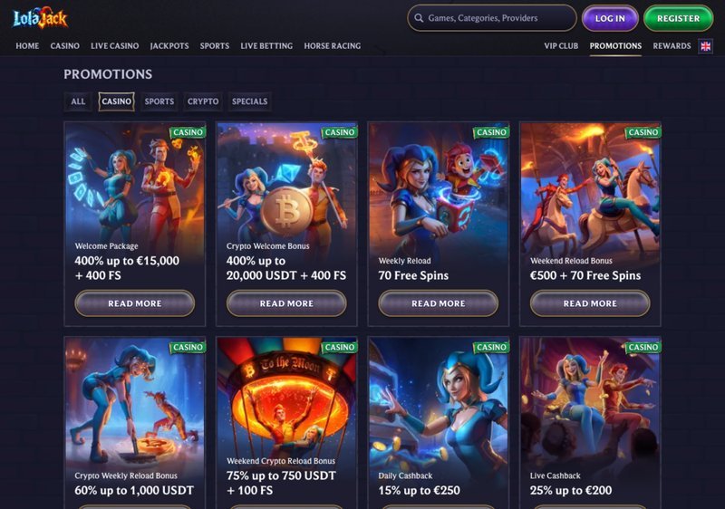 Guide to casino lolajack